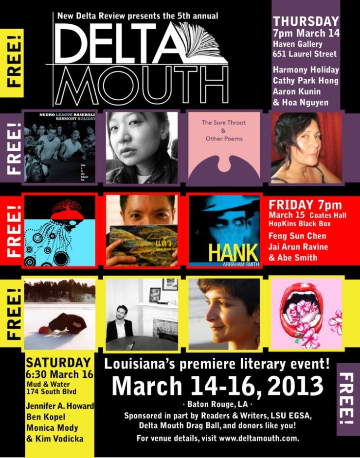 Fifth Annual Delta Mouth Literary Festival (March 14-16, 2013)
